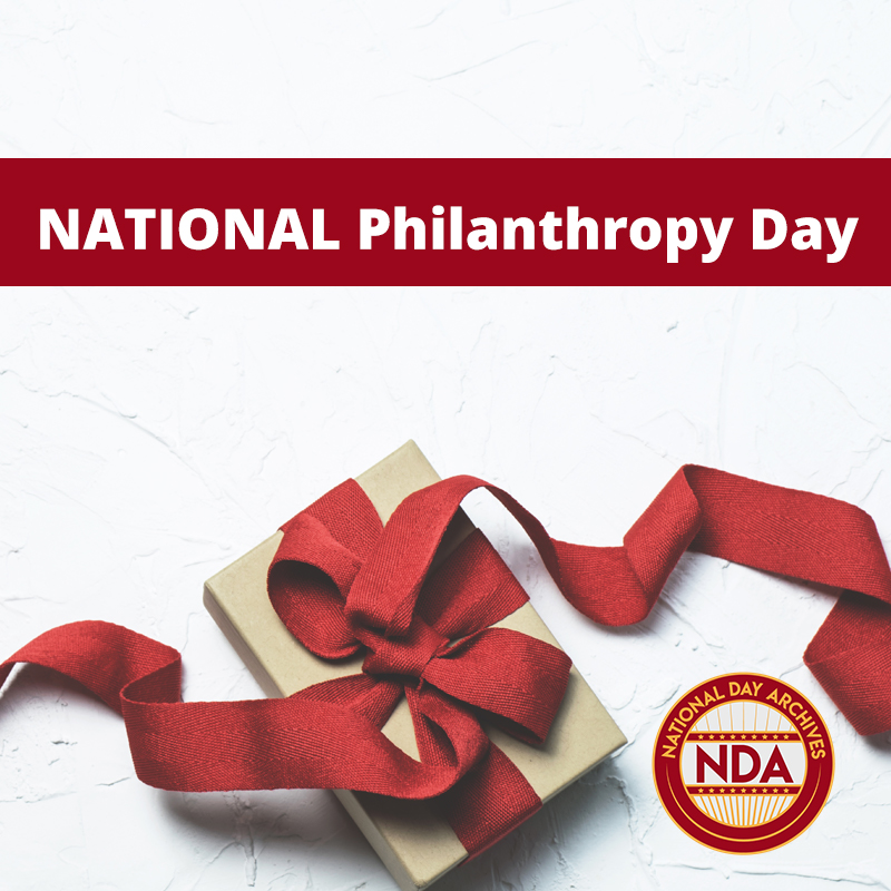 national philanthropy day