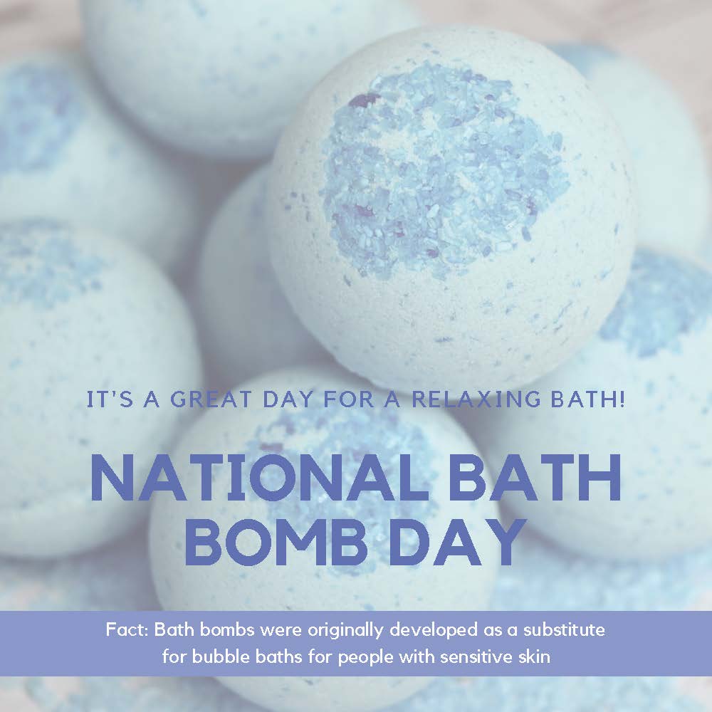 National Bath Bomb Day