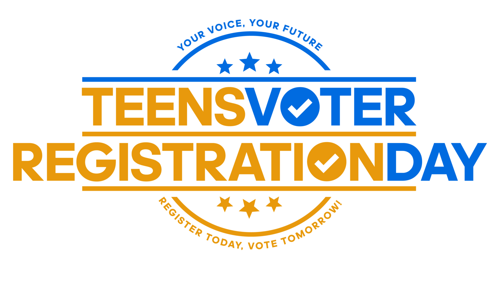 teens voter registration day logo