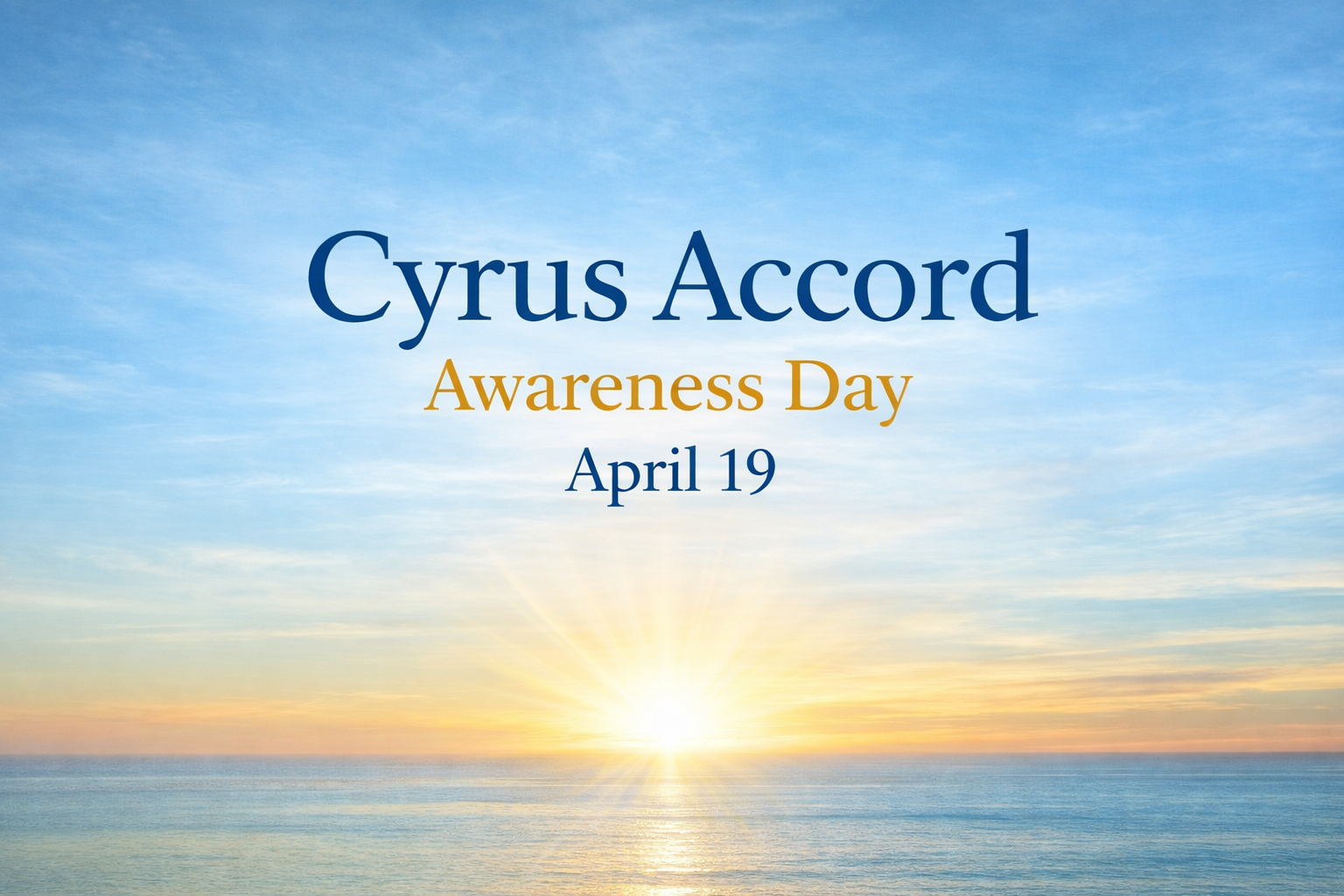 Cyrus Accord Day